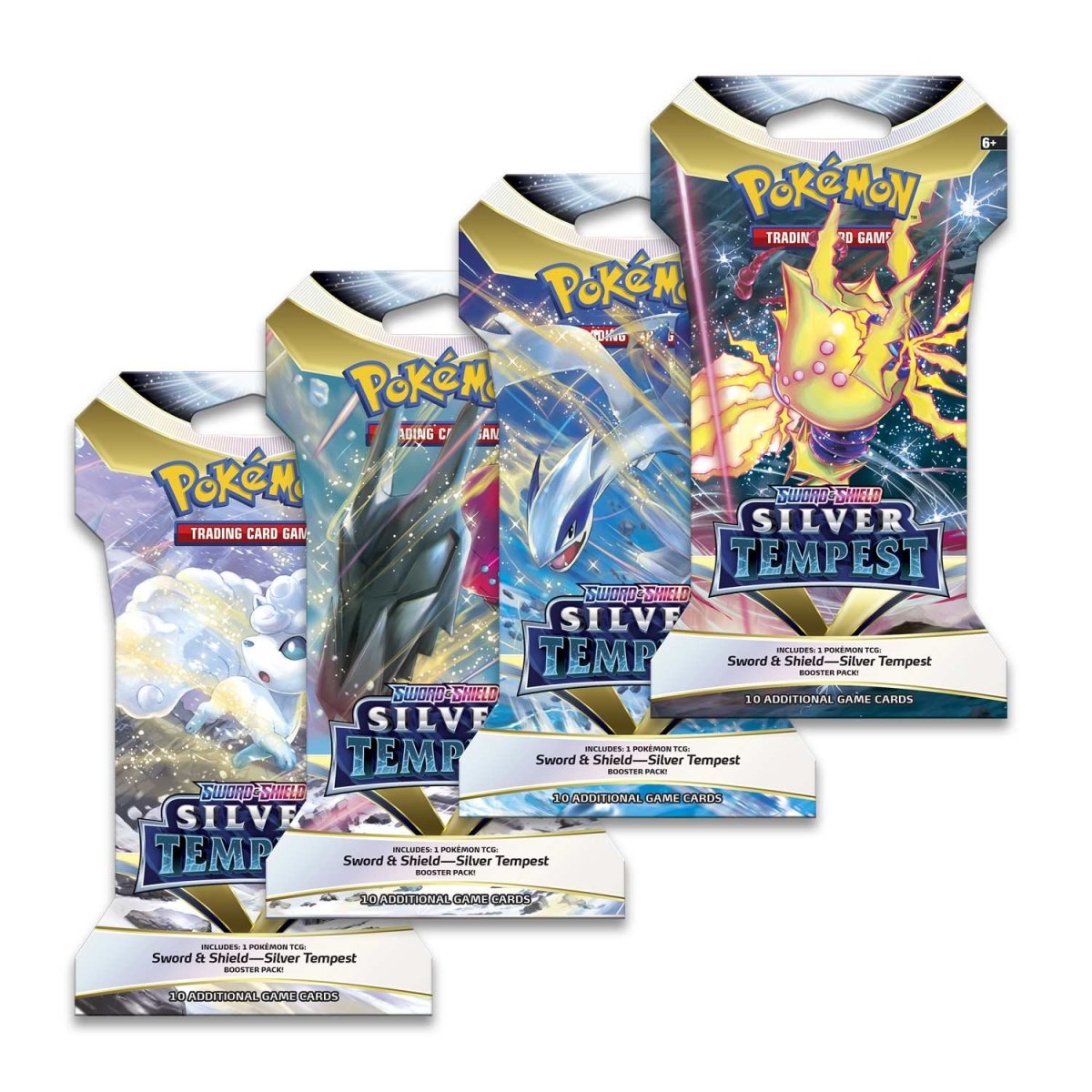 Pokemon - Sword and Shield - Silver Tempest - Sleeved Booster Pack - Style Varies