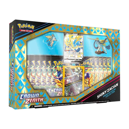 Pokemon - Crown Zenith - Shiny Zacian Premium Figure Collection