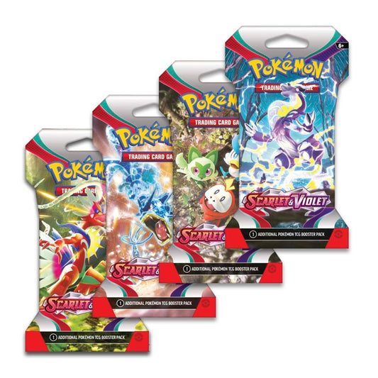Pokemon - Scarlet And Violet - Base - SV01 - Sleeved Booster Pack - Styles Vary