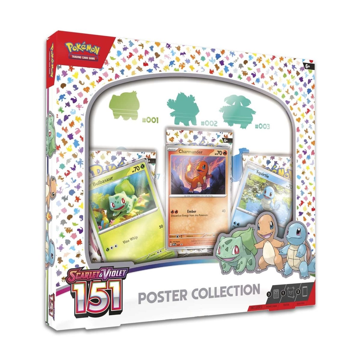 Pokemon - Scarlet and Violet - Pokemon 151 - SV3.5 - Poster Collection Box