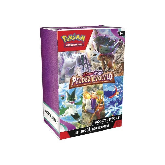 Pokemon - Scarlet and Violet - Paldea Evolved - SV02 - Booster Bundle