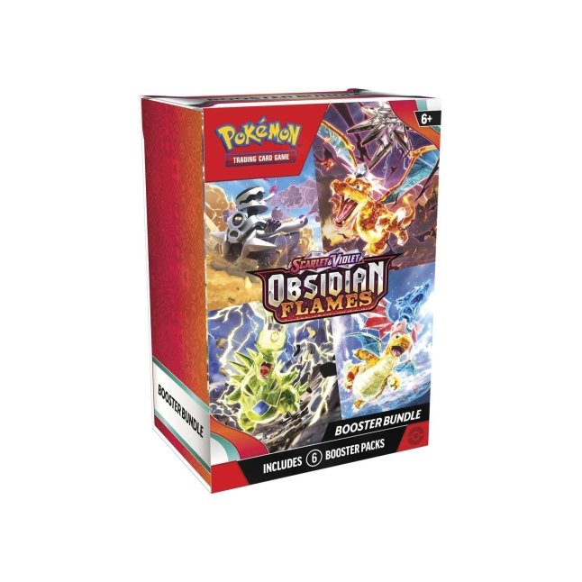Pokemon - Scarlet and Violet - Obsidian Flames - SV03 - Booster Bundle