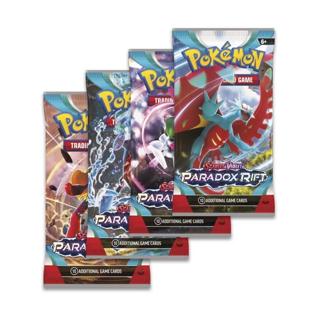 Pokemon - Scarlet and Violet - Paradox Rift - SV04 - Booster Pack - Styles Vary