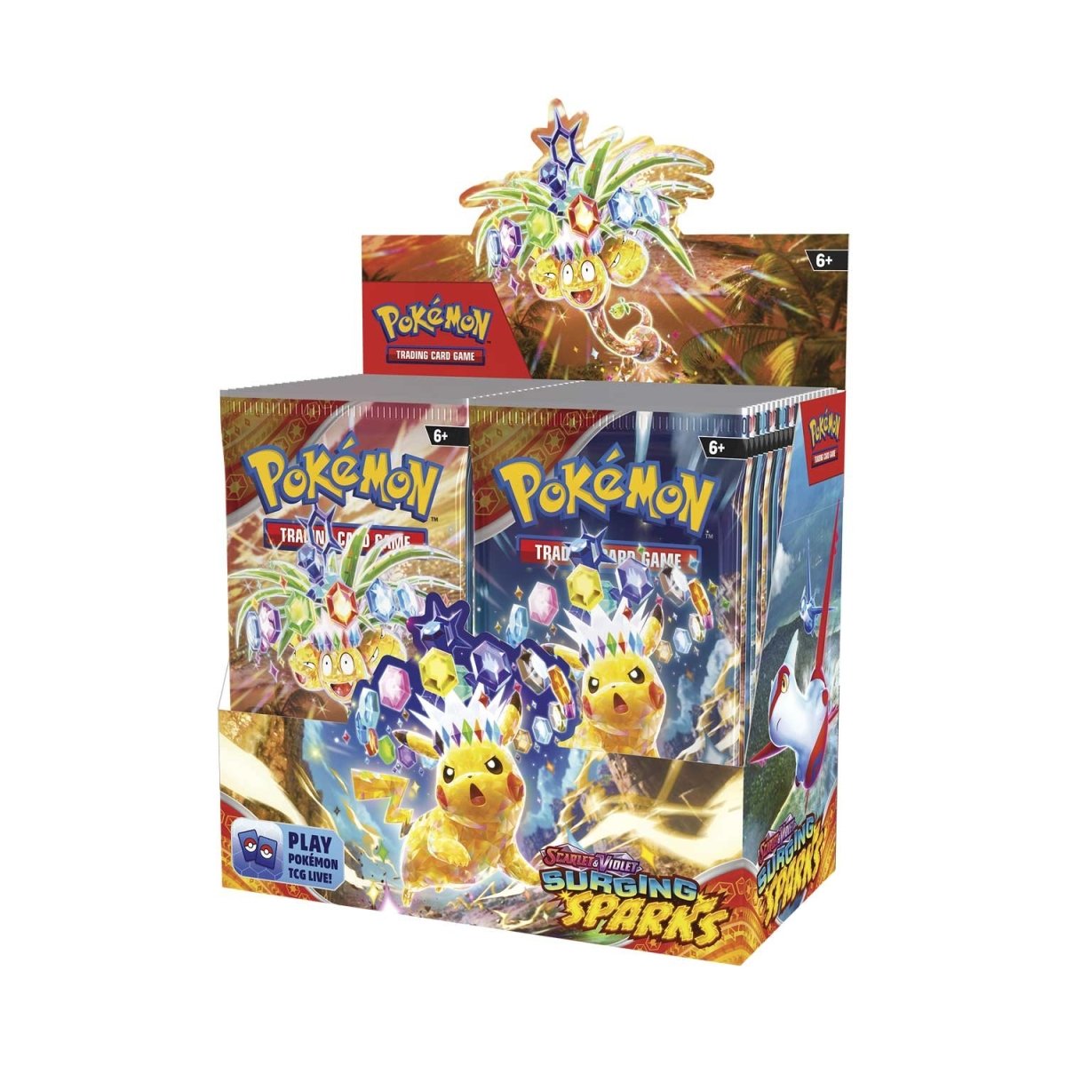 Pokemon - Scarlet and Violet - Surging Sparks - SV08 - Booster Box