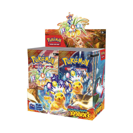Pokemon - Scarlet and Violet - Surging Sparks - SV08 - Booster Box