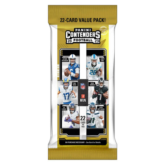 2023-24 Panini Contenders NFL Football Fat-Pack (22 Cards)