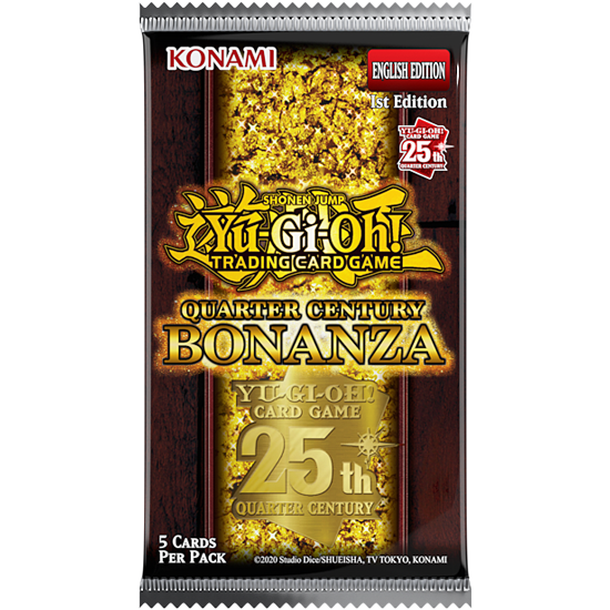 Konami - Yu-Gi-Oh! - 25th Anniversary - Quarter Century Bonanza - Booster Pack