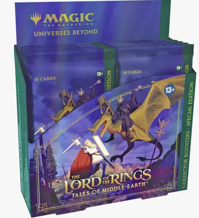 Magic The Gathering - MTG - Lord of the Rings Tales of Middle Earth - Special Edition - Collector Booster Pack