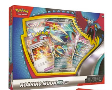 Pokemon - Roaring Moon EX/Iron Valliant EX Box - Styles Vary