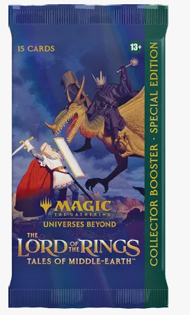 Magic The Gathering - MTG - Lord of the Rings Tales of Middle Earth - Special Edition - Collector Booster Pack