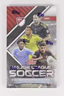 2023 Topps MLS Soccer Hobby Box