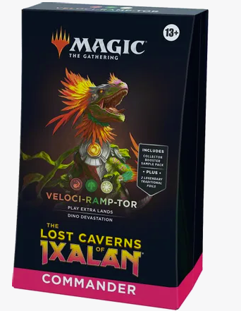 Magic The Gathering - MTG - Lost Caverns of Ixalan - Commander Deck - Veloci-Ramp-Tor
