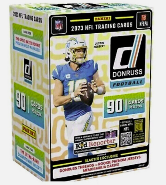 2023 Donruss Football Blaster Box Yellow