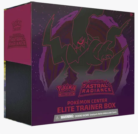 Pokemon - Sword and Shield - Astral Radiance - Pokemon Center Exclusive - ETB - Elite Trainer Box