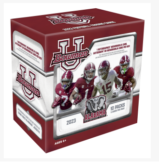 2023 BOwman U Alabama Football Box