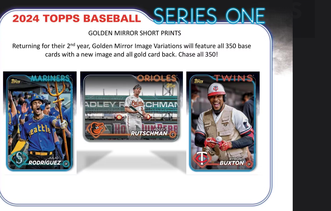 2024 Topps Series 1 MLB Baseball Hobby Box