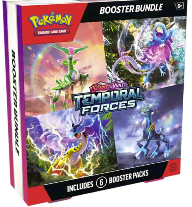 Pokemon - Scarlet and Violet - Temporal Forces - SV05 - Booster Bundle