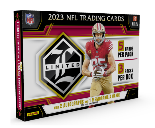 2023 Panini Limited Football NFL Hobby Box
