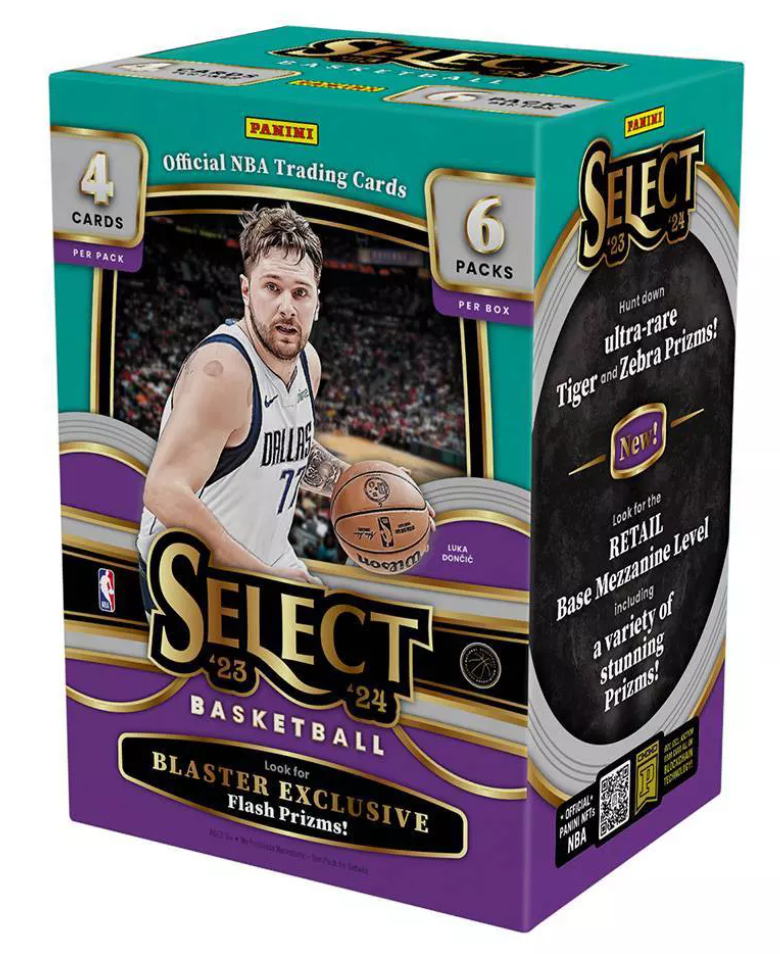 2023 Panini Select Basketball Blaster Box