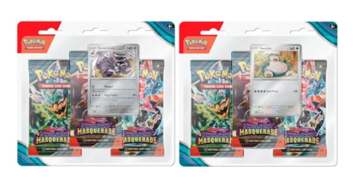 Pokemon - Scarlet and Violet - Twilight Masquerade - SV06 - 3 pack Blister