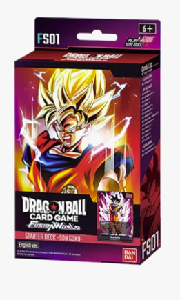 Bandai - Dragon Ball Super - Fusion World - Starter Deck - FS01 - Son Goku