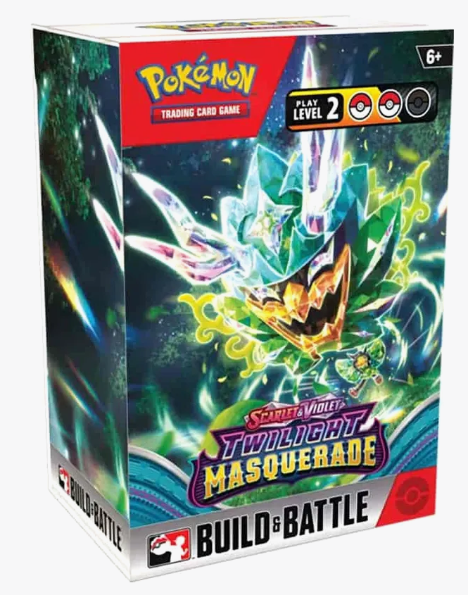 Pokemon - Scarlet and Violet - Twilight Masquerade - SV06 - Build and Battle Box