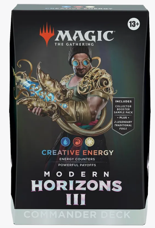 Magic the Gathering - MTG - Modern Horizons 3 - Commander Deck - CREATIVE ENERGY