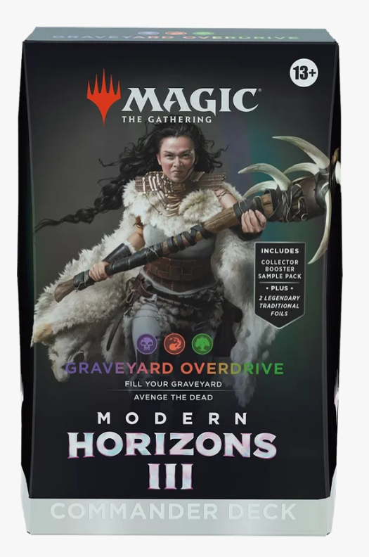 Magic the Gathering - MTG - Modern Horizons 3 - Commander Deck - GRAVEYARD OVERDRIVE