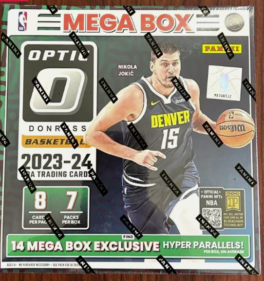 2023 Panini Donruss Optic NBA Basketball Mega Box