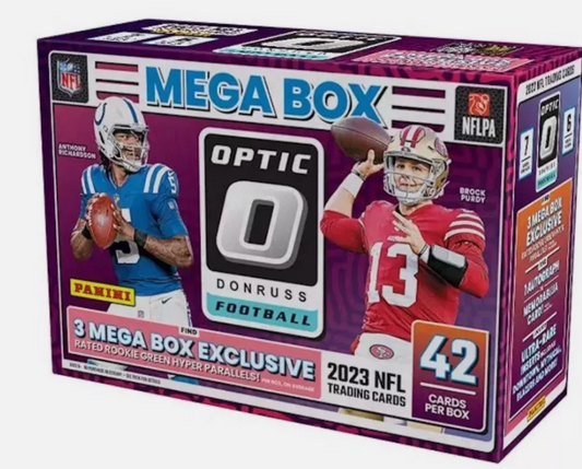 2023 Donruss Optic Football Mega Box/ meijer Exclusive