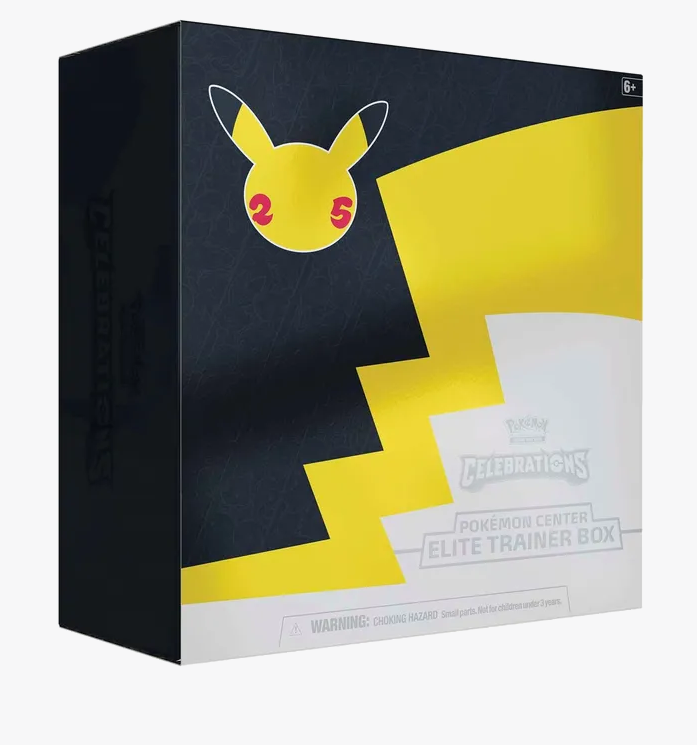 Pokemon - Celebrations - Pokemon Center Exclusive - Elite Trainer Box - ETB