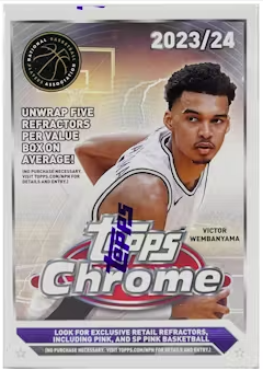 2023/24 Topps Chrome Basketball Blaster Box