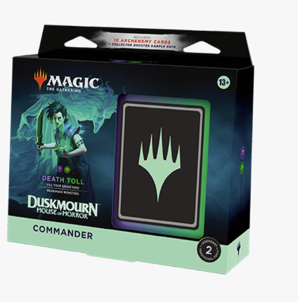 Magic The Gathering - MTG - Duskmourn House of Horror - Commander Deck - Death Toll