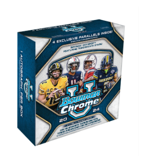 2024 Bowman University Chrome Football MEGA Box