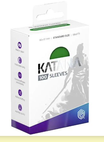 Ultimate Guard Sleeves Katana - Green - 100ct