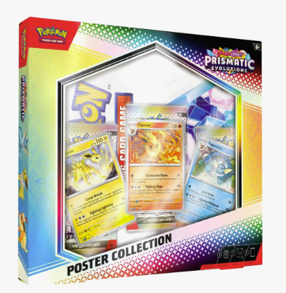 Pokemon - Scarlet and Violet - Prismatic Evolutions - SV8.5 - Poster Collection