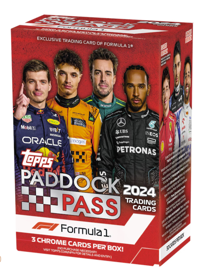 2024 Topps Paddock Pass Formula 1 Factory Sealed Value Box