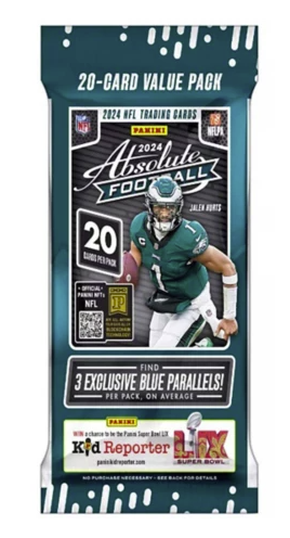 2024 Panini Absolute Football NFL Fat Pack
