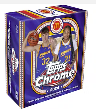 2024 Topps Chrome McDonald's All American Basketball Mega Box (Cooper Flagg!)