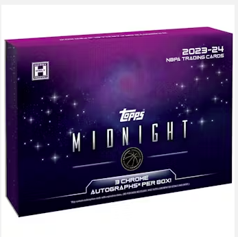 2023/24 Topps Midnight Basketball Hobby Box NBA