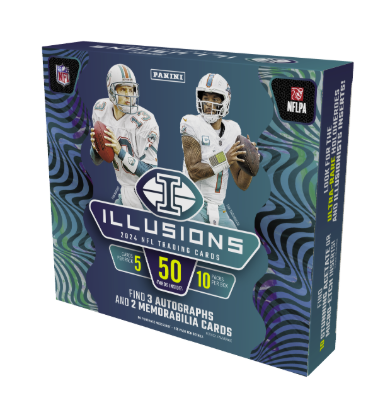 2024 Panini Illusions NFL Trading Card Box Football Hobby Box