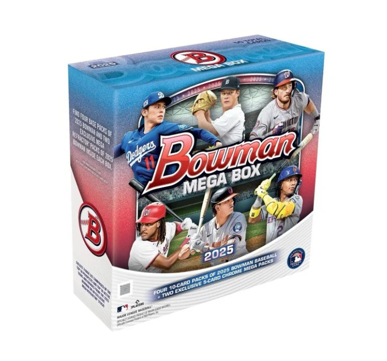 2025 Topps Bowman MLB Baseball Mega Box