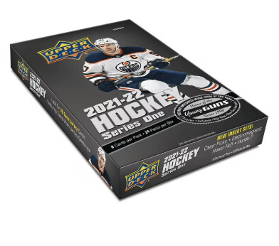 2021-22 Upper Deck Series one NHL Hockey Hobby Box