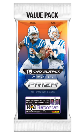 2023 Panini Prizm NFL Football Cello Pack (15 Cards)