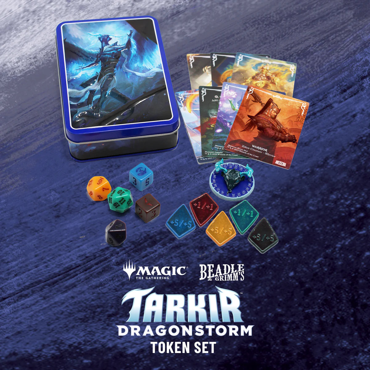 Magic The Gathering - MTG - Tarkir Dragonstorm - Token Set
