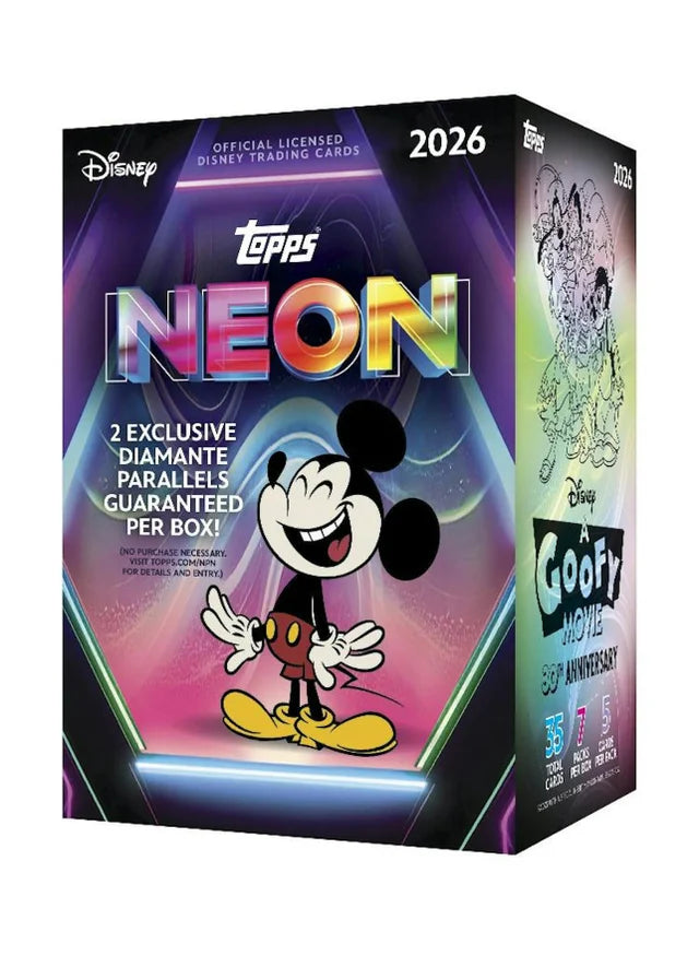 2025 Topps Disney Neon Blaster/Value Box