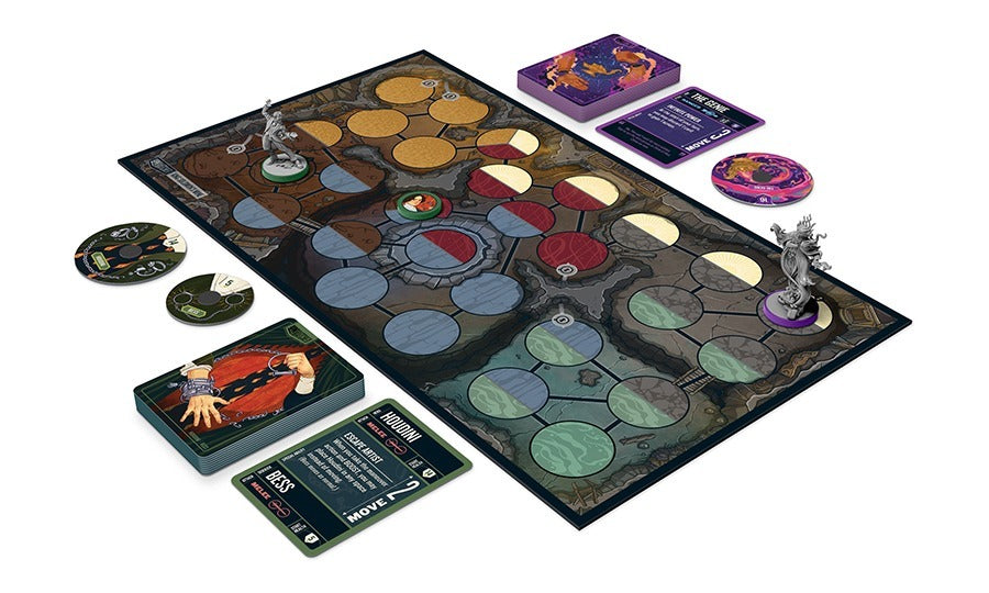 Unmatched Houdini VS The Genie Board Game