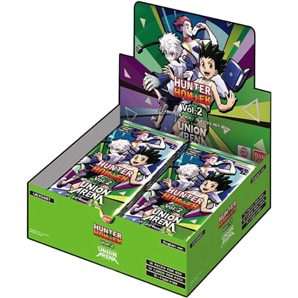 Bandai - Union Arena -Hunter x Hunter Vol.2 - Booster Box - UEX04BT
