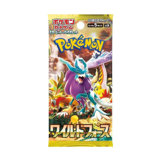 Pokemon - Wild Force - SV5K - Booster Pack - Japanese