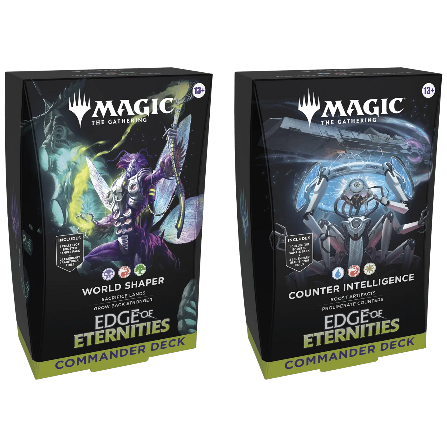 Magic The Gathering - MTG - Edge Of Eternities - Commander Deck - Styles Vary